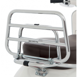 Vespa Σχάρα Χρωμίου Πίσω Ανατρεπόμενη για GTS Vespa Σχάρα Χρωμίου Πίσω Ανατρεπόμενη για GTS